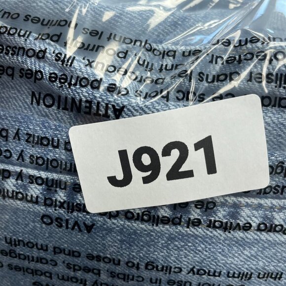 NEW Women's 10 Long Sleeve Utility Baggy Denim Jumpsuit Universal Thread 921 - Picture 9 of 9